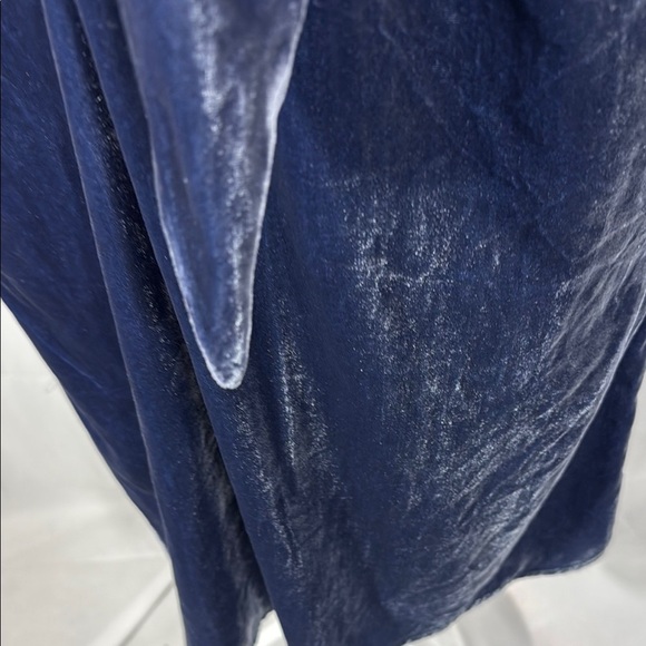 Maeve Velvet D-Ring Belted Navy Tunic Dress Size 14 - Picture 8 of 13